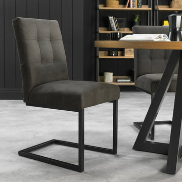 Bentley Designs Indus Upholstered Cantilever Chairs (Pair) | Taylors on the High Street